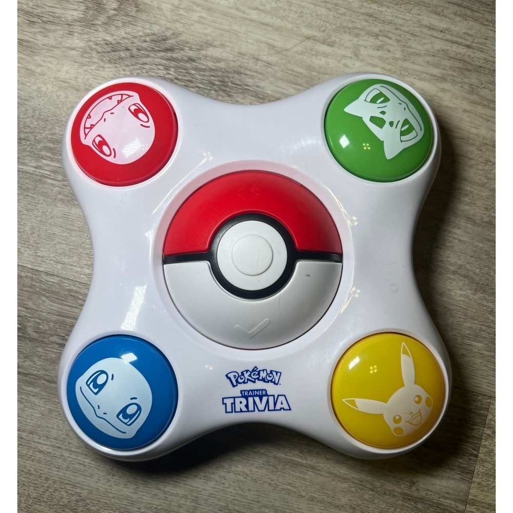Pokemon Trainer Handheld‎ Trivia Game Electronic 1000 Questions Pikachu Tested